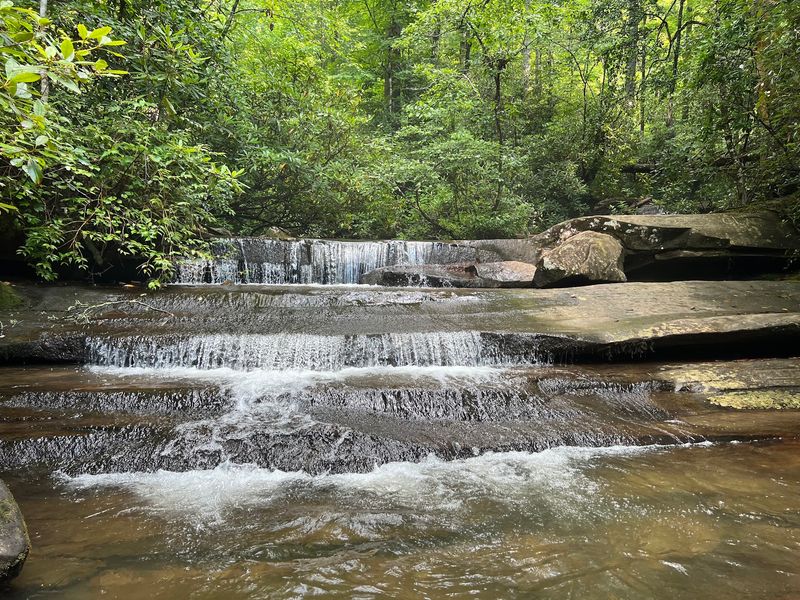 Little Cascades and Creek Views Along the Way