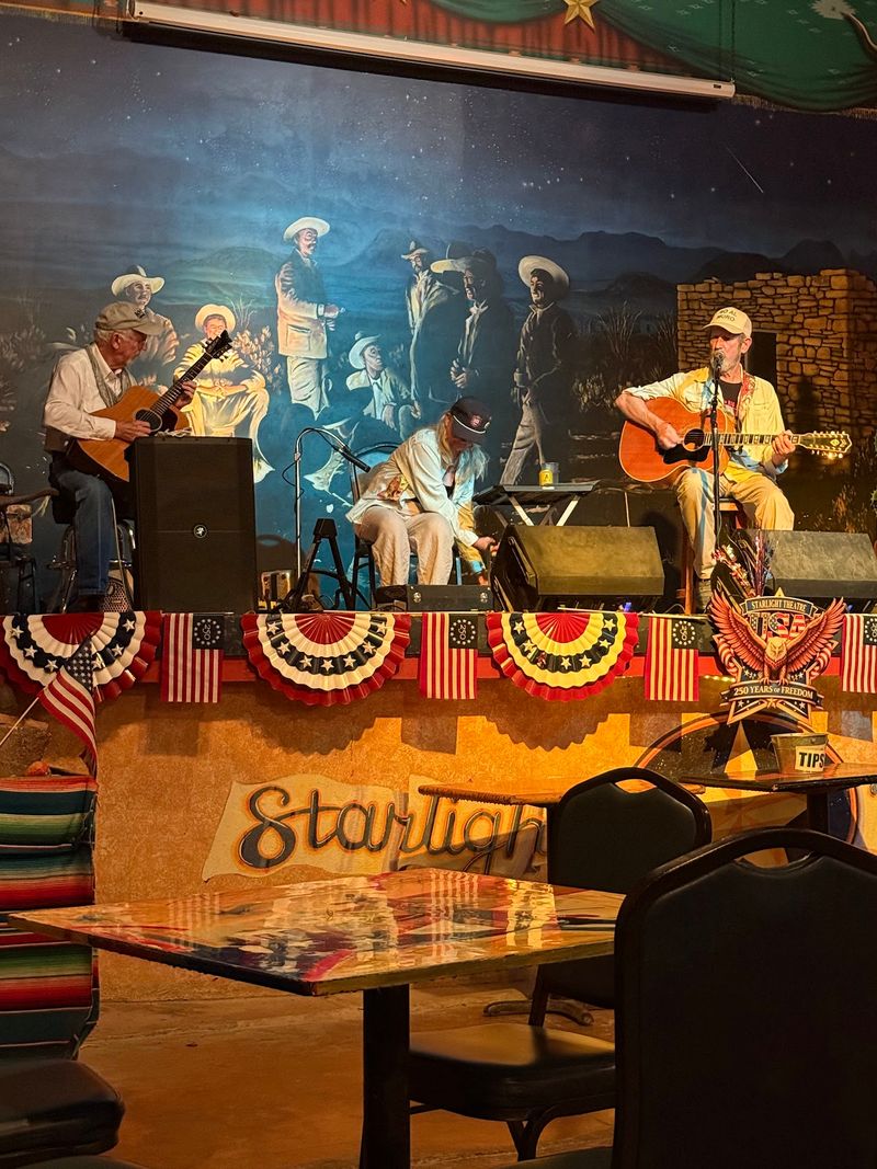 Live Music That Fills The Desert Night