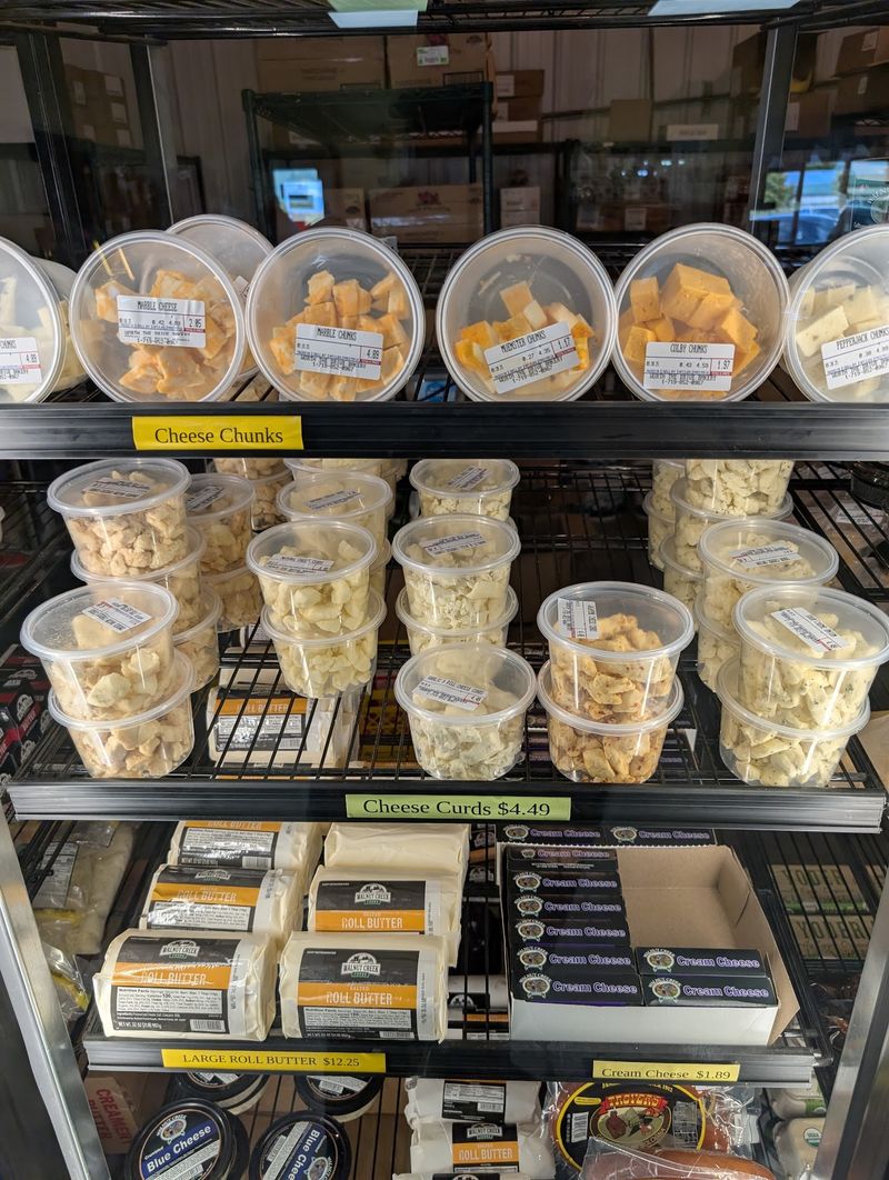 Local Cheeses, Cheese Curds, And Fresh Deli Meats