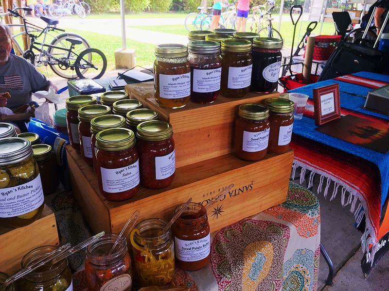 Louisiana Flavors and Local Food Stalls