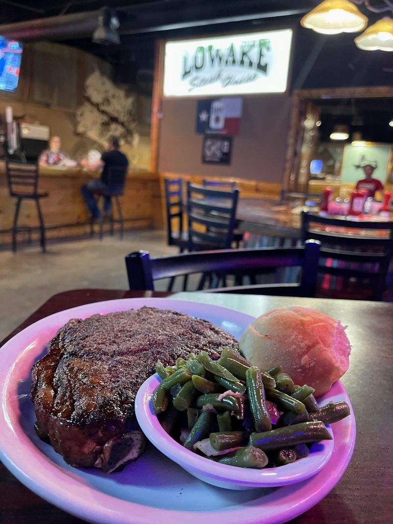 Lowake Steak House, Rowena, Texas
