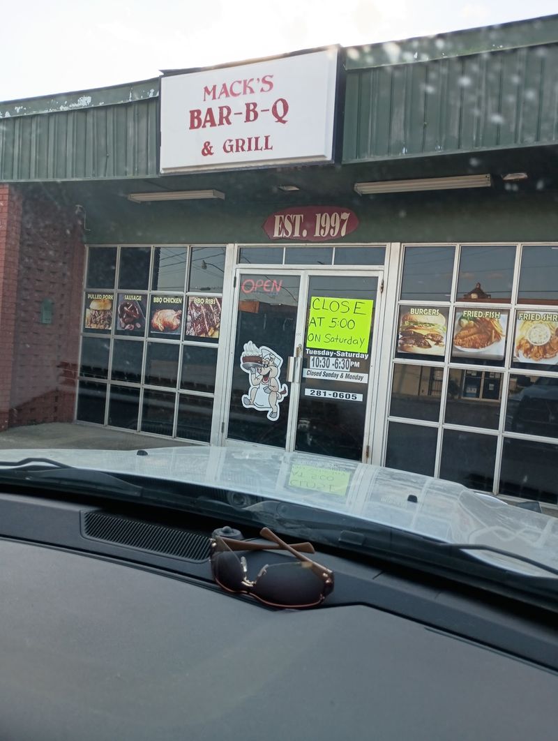 Mack's Bar-B-Que & Grill, Bastrop, LA Mack's Bar-B-Que & Grill, Bastrop, LA