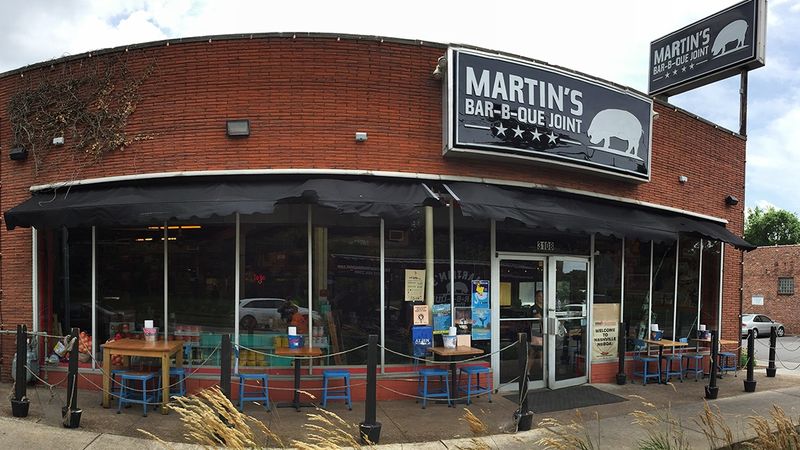 Martin's Bar-B-Que Joint, Nashville, TN Martin's Bar-B-Que Joint, Nashville, TN