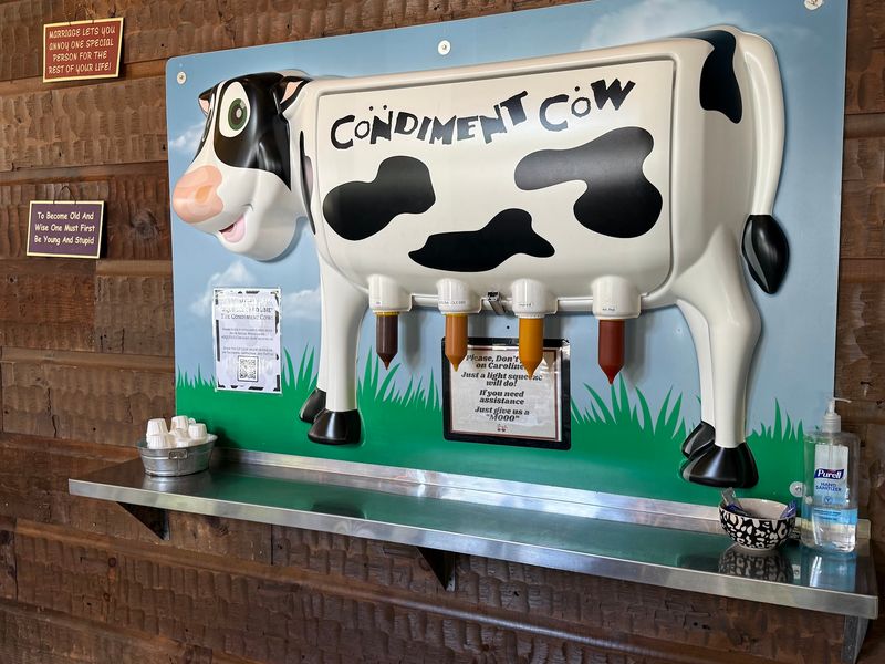 Meet Caroline, the Condiment Cow