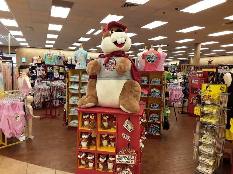 Meeting The Real Live Buc-ee Mascot Meeting The Real Live Buc-ee Mascot