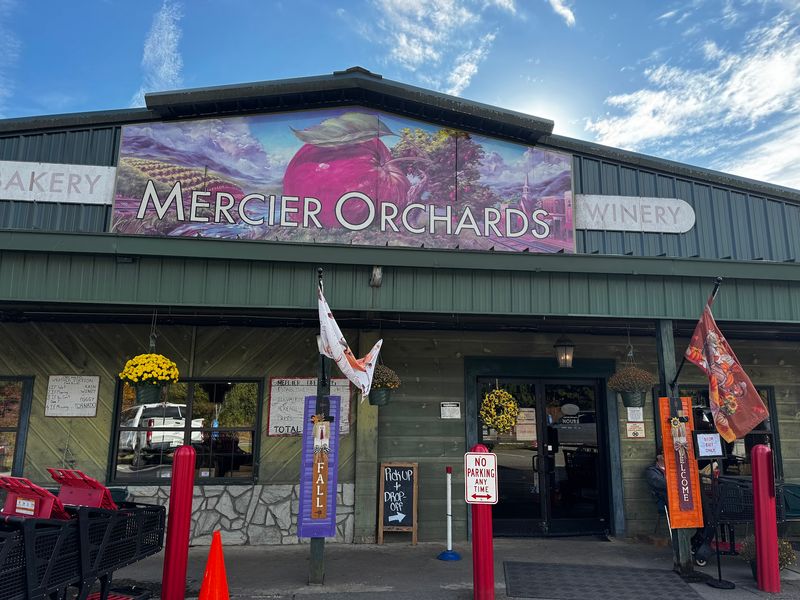 Mercier Orchards, Blue Ridge, GA