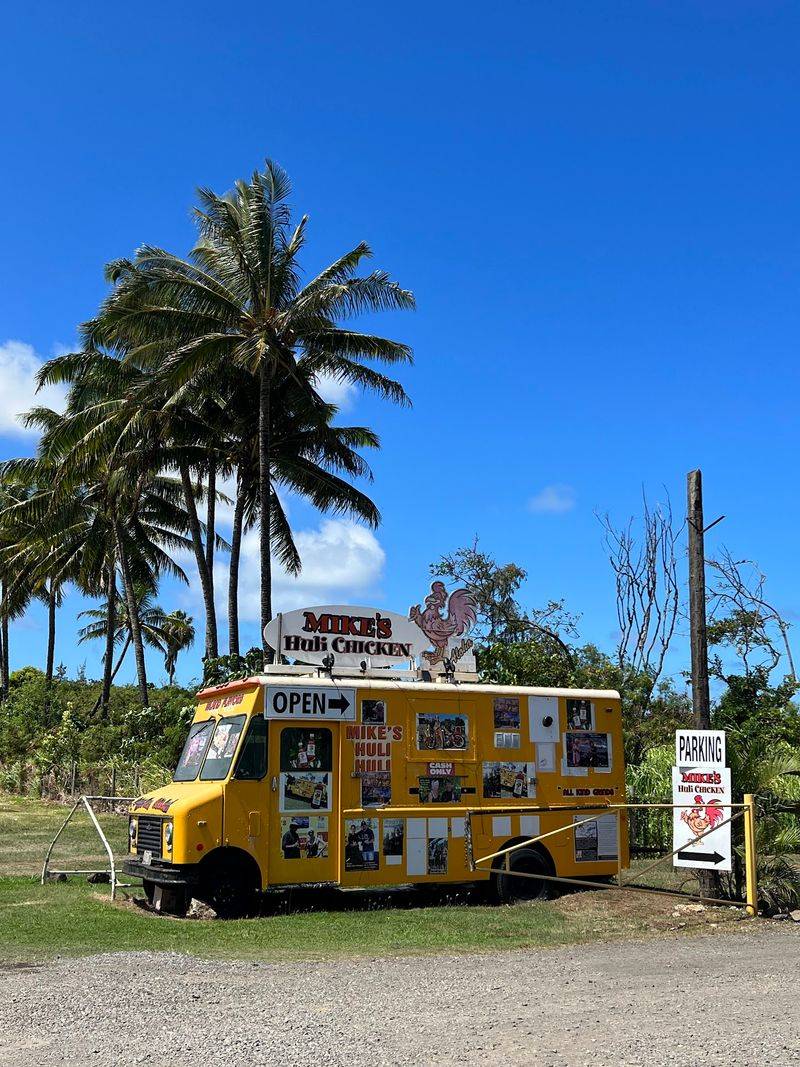Mike's Kiawe Broiled Huli Huli Chicken, Kahuku, HI