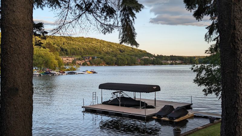 Morning Pontoon Rides on Deep Creek