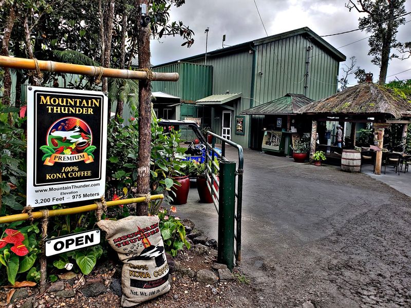 Mountain Thunder Coffee Plantation, Kailua-Kona, Hawaii Mountain Thunder Coffee Plantation, Kailua-Kona, Hawaii