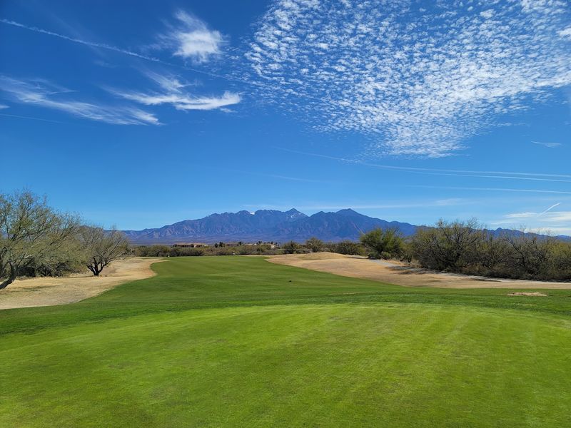 Mountain Views And Wide Desert Horizons