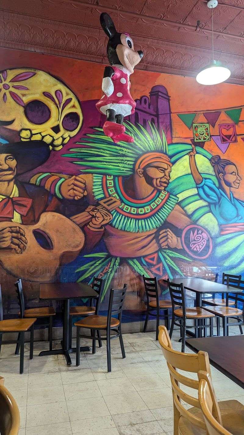 Murals, Old-School Decor, and a Tidy Floor Plan