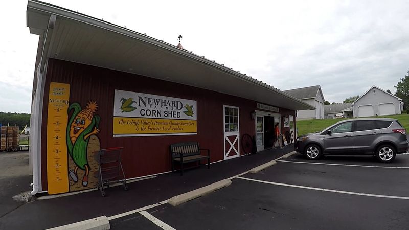 Newhard Farms Corn Shed, Coplay, PA