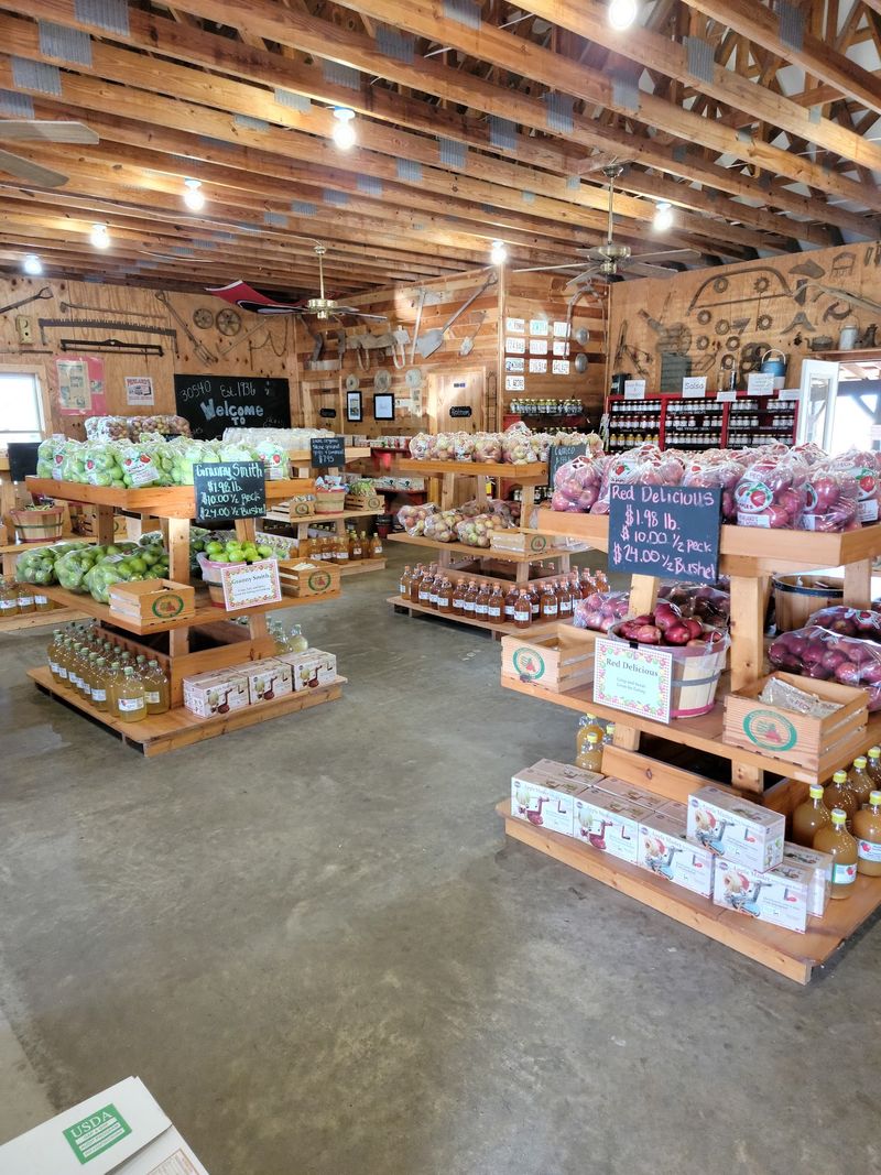 Old Farm Tools and Tidy Aisles Old Farm Tools and Tidy Aisles