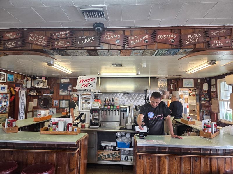 Old-School Counter Seating And Vintage Character