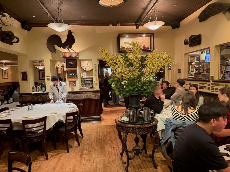 Old-School Waiters Who Run The Room