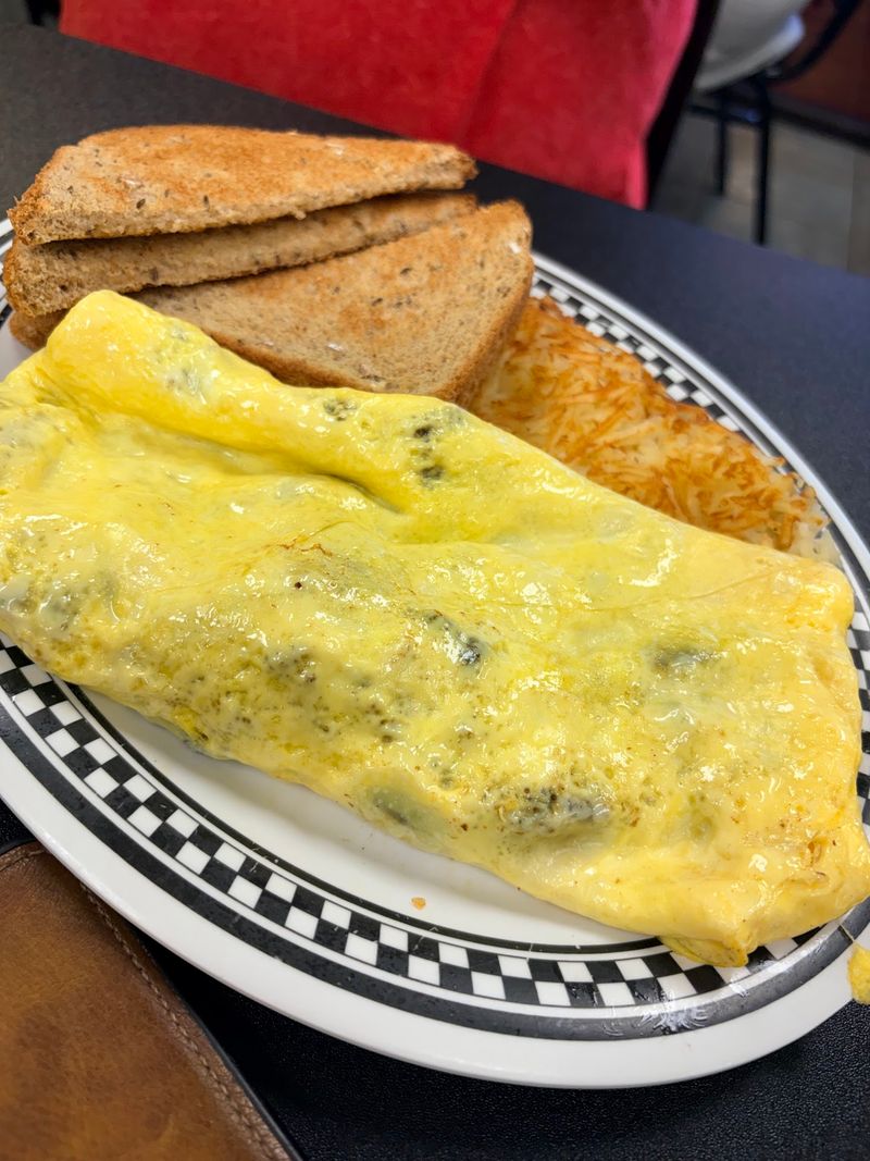Omelets Made With Real Eggs
