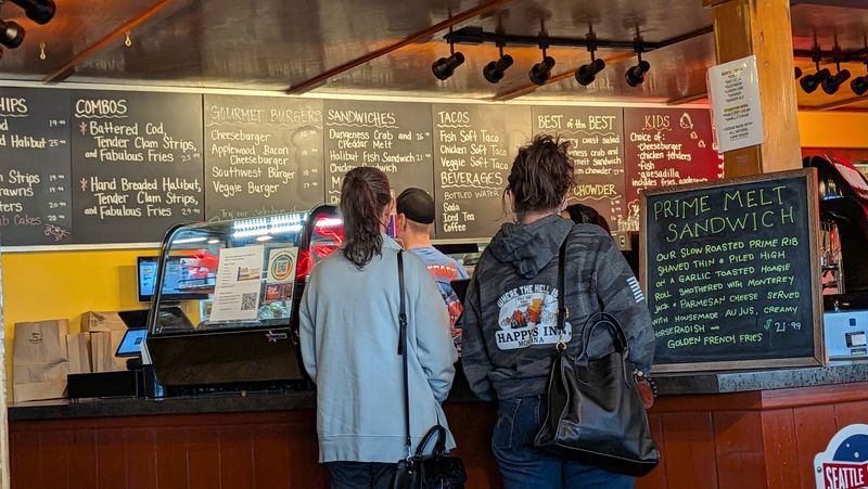 Order At The Counter, Grab A Table