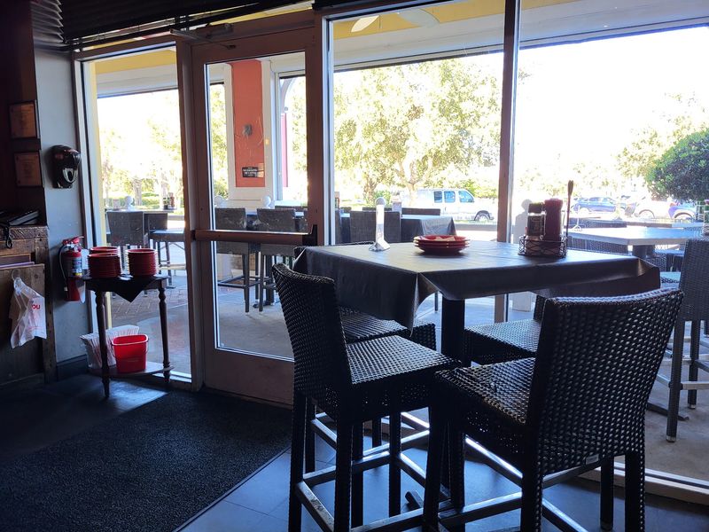Outdoor Seating And Catching The Game