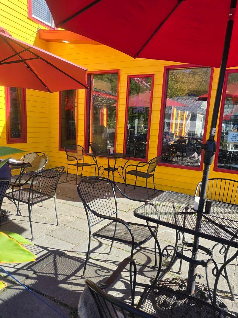 Outdoor Seating With Mountain Views