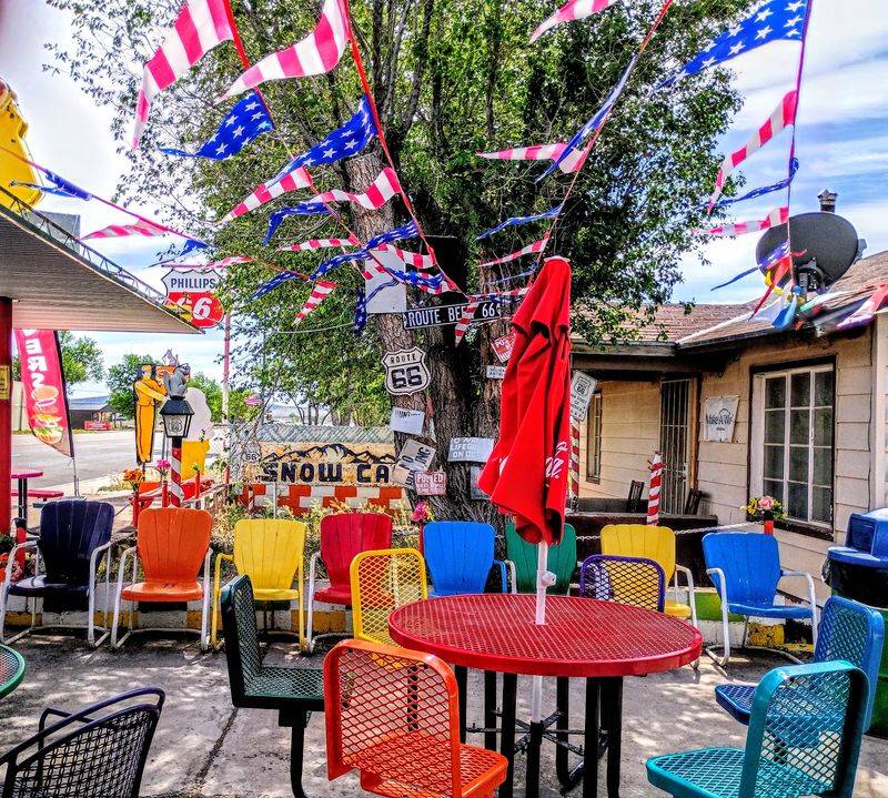 Outdoor Seating and a Spot for the Kids