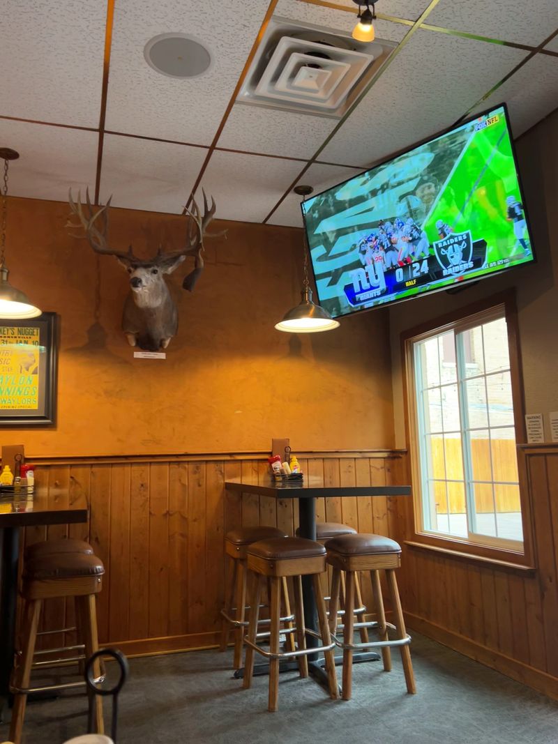 Outdoorsman Decor and a Wall of Antlers Outdoorsman Decor and a Wall of Antlers