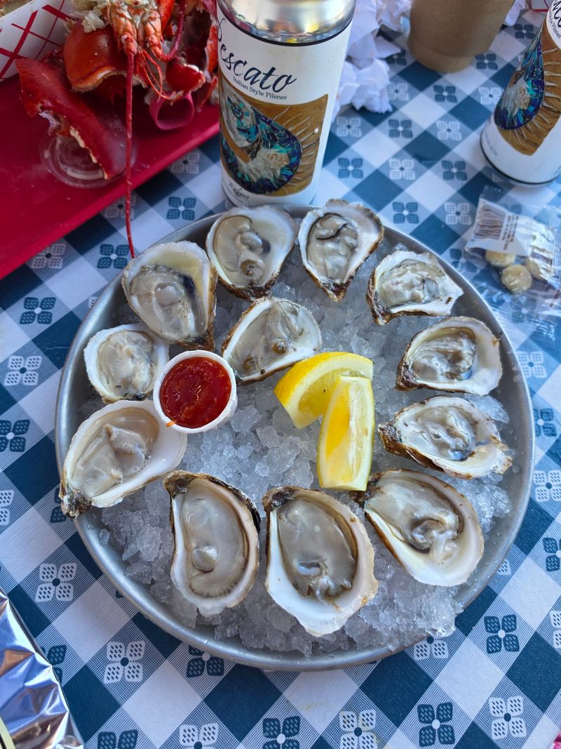 Oysters and the Rest of the Board Oysters and the Rest of the Board