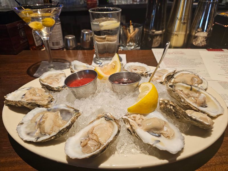 Oysters for a Dollar on Fridays