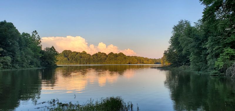 Paddling Across Still Water