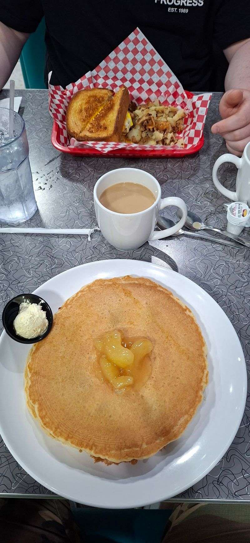 Pancakes the Size of the Plate