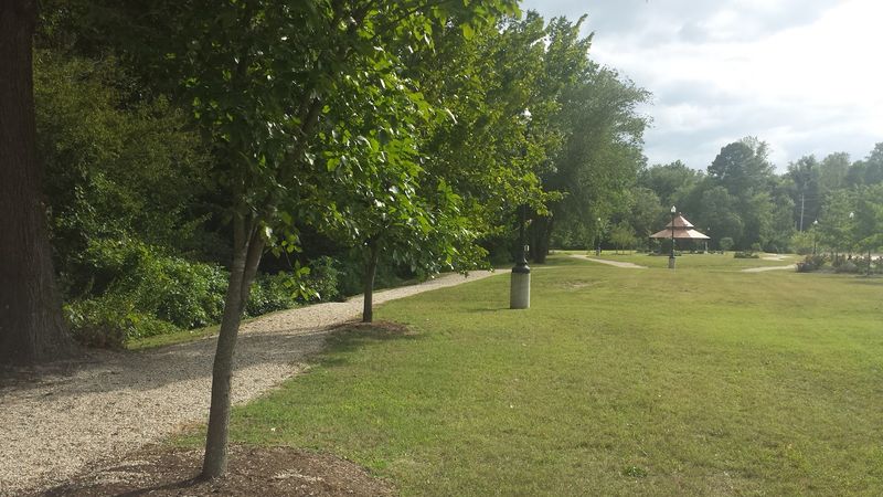 Parkland, Shade Trees, and a Kayak Launch Parkland, Shade Trees, and a Kayak Launch