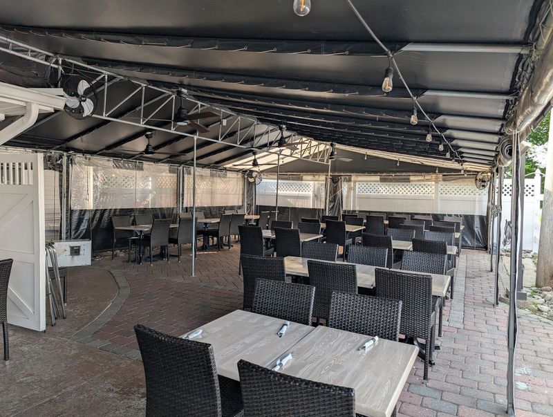 Patio Seating When The Weather Cooperates