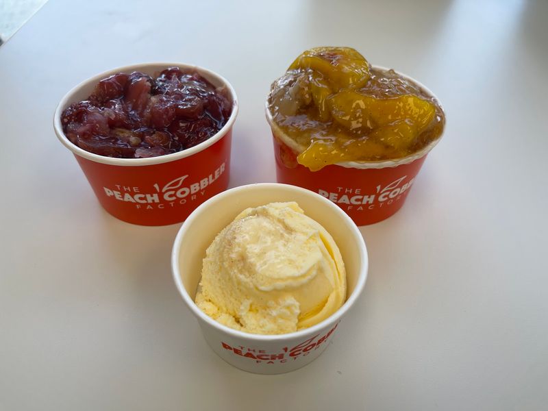 Peach Cobbler That Draws People Back