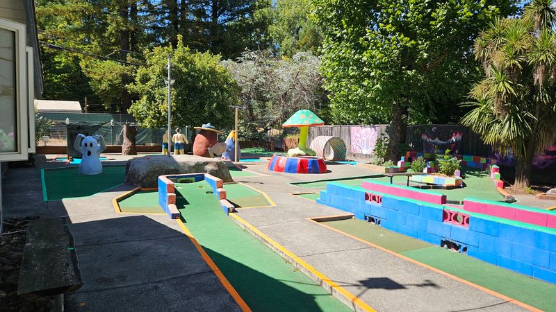 Pee Wee Golf and Arcade, Guerneville, California Pee Wee Golf and Arcade, Guerneville, California