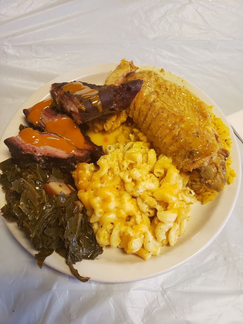 Plates Piled High With Southern Classics Plates Piled High With Southern Classics