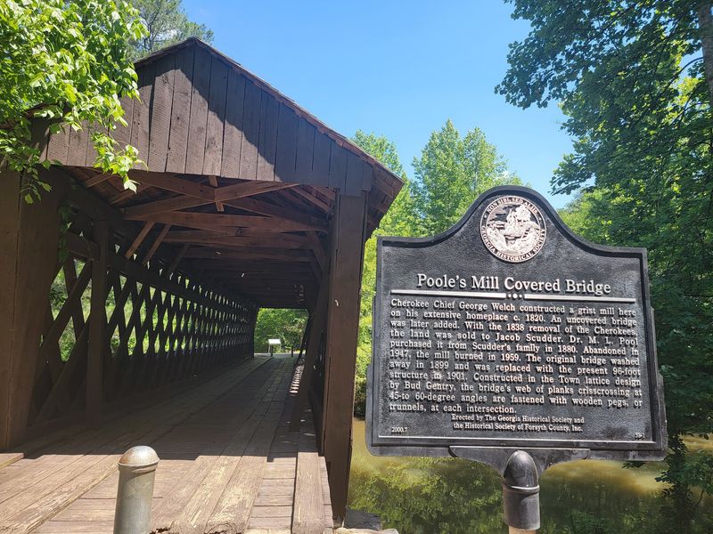 Poole's Mill Covered Bridge, Cumming, Georgia
