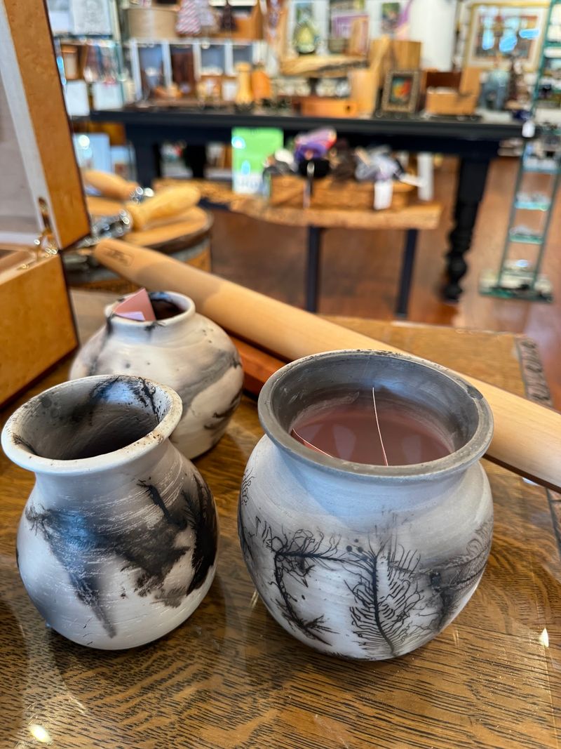 Pottery, Ceramics, and Woodcraft to Browse