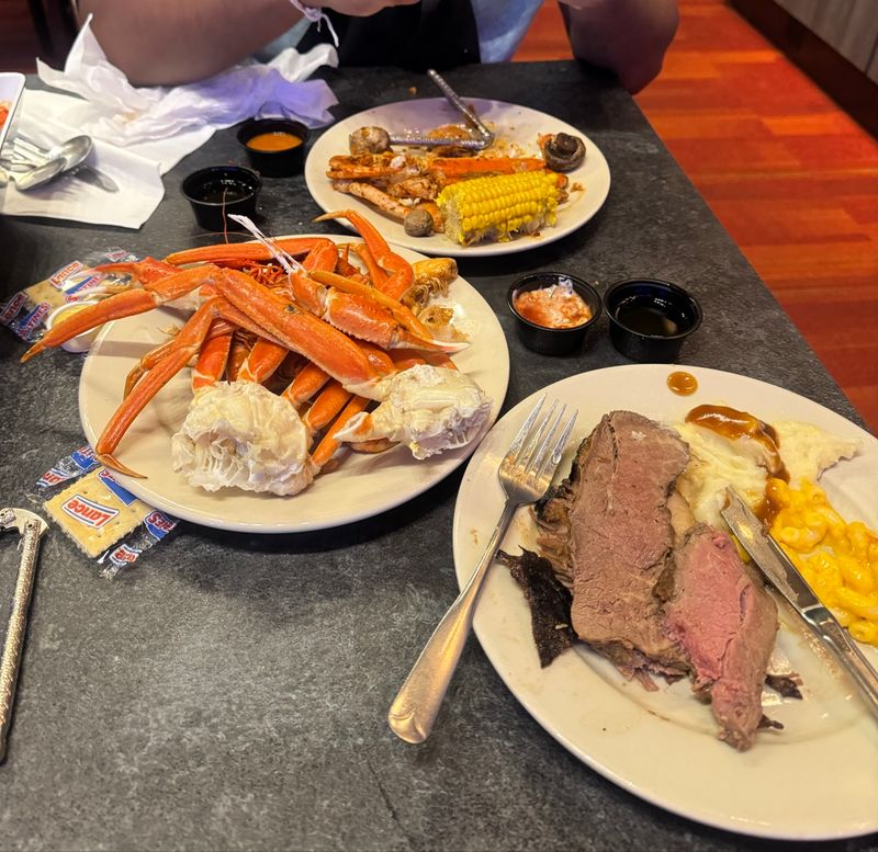 Prime Rib, Brisket and Plenty for Landlubbers Prime Rib, Brisket and Plenty for Landlubbers