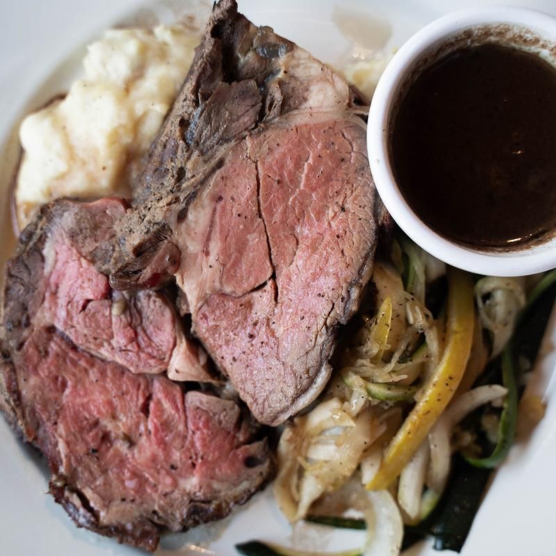 Prime Rib and Hearty Plates for the Meat Lovers