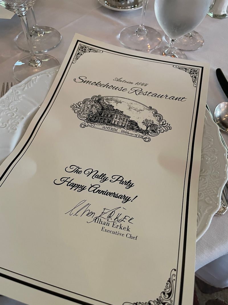 Private Rooms And Personalized Menus