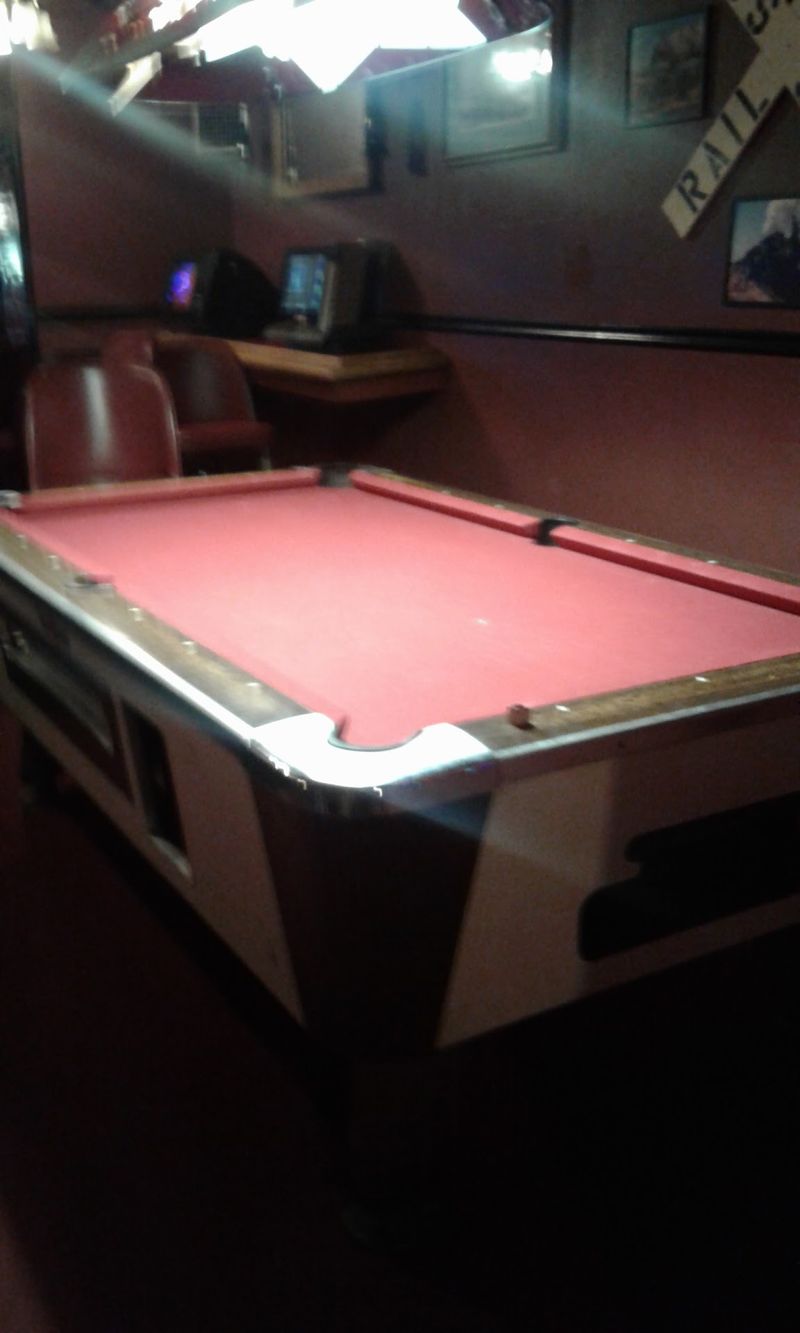 Rack 'Em Up At The Pool Table