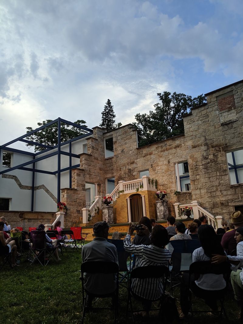 Rain Plans for an Open-Air Stage
