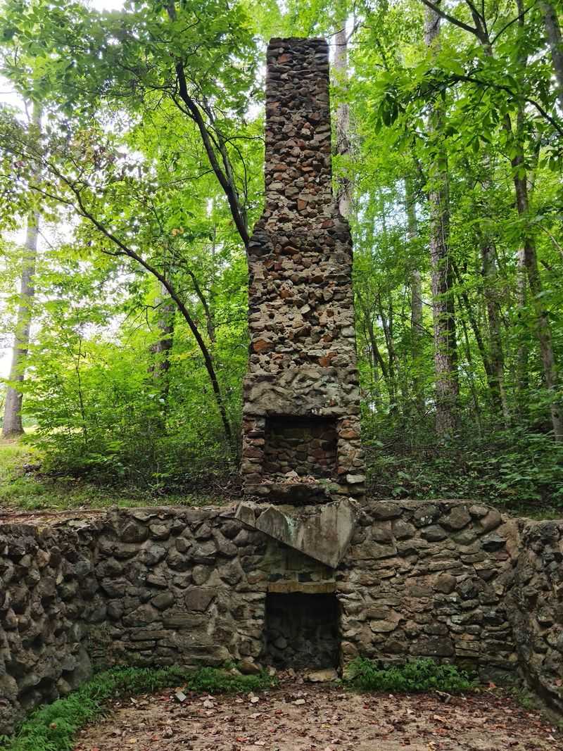 Remnants of an Old Log Cabin