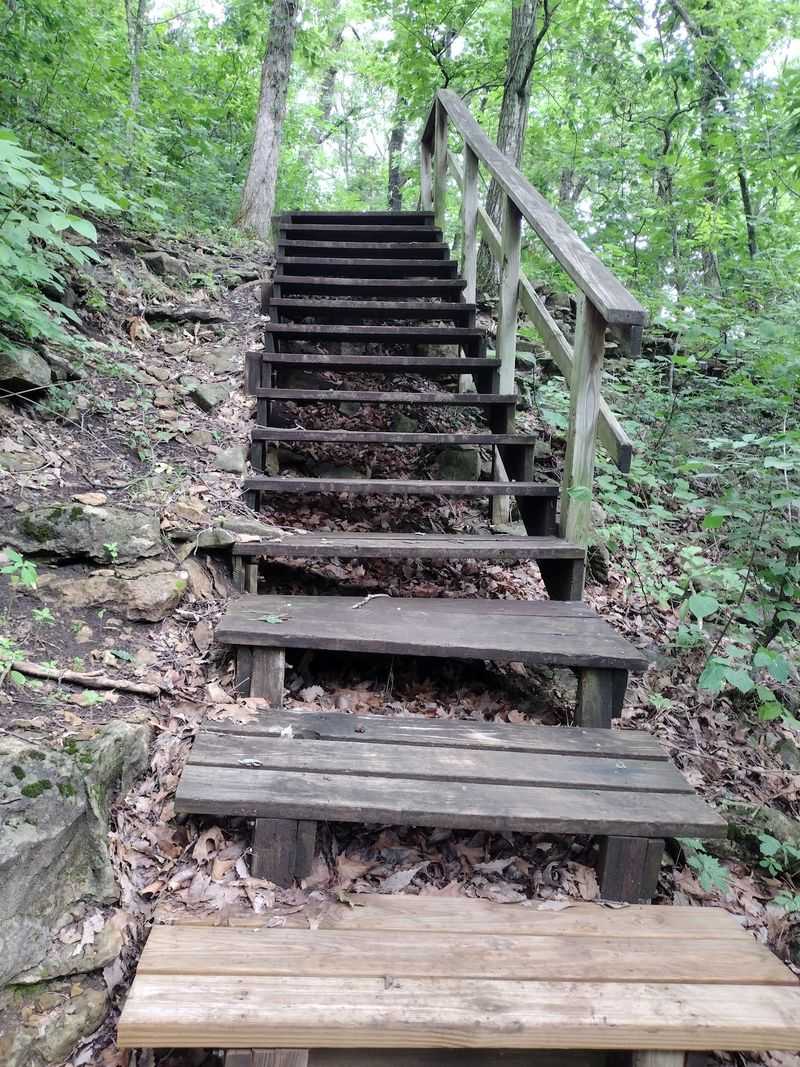 Rocky Footing And Steep Little Climbs