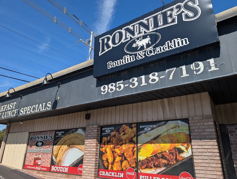 Ronnies Cajun Boudin & Cracklin's, Hammond, LA Ronnies Cajun Boudin & Cracklin's, Hammond, LA