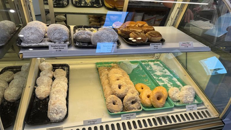 Saturday Donuts and a Case Full of Baked Goods