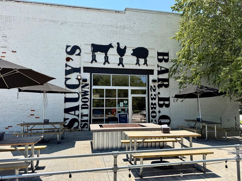 Saucy's Bar-B-Que, Chase City, Virginia