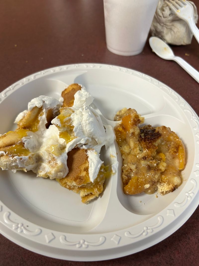 Save Room For Peach Cobbler And Banana Pudding