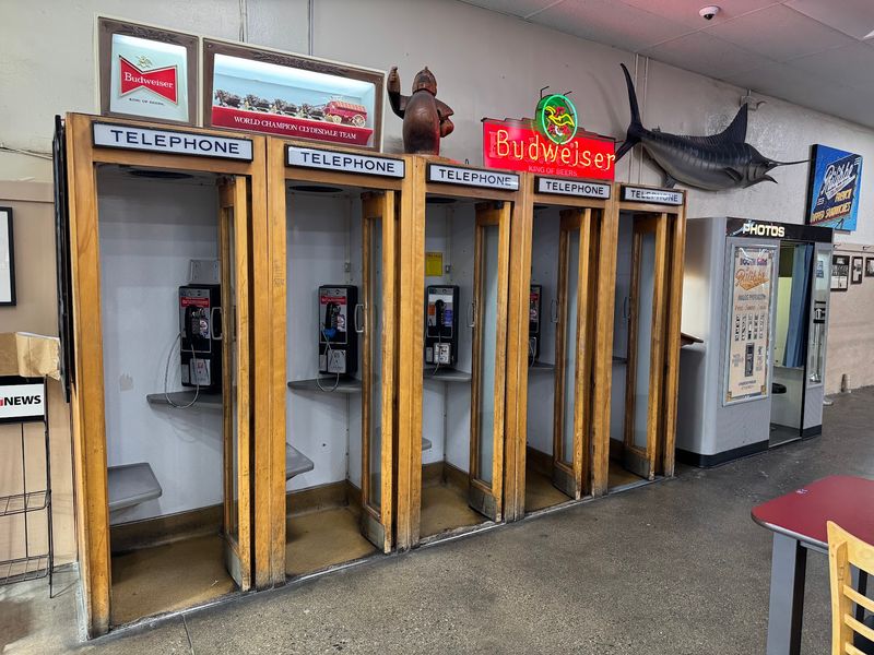 Sawdust, Phone Booths, and Penny Tile Sawdust, Phone Booths, and Penny Tile