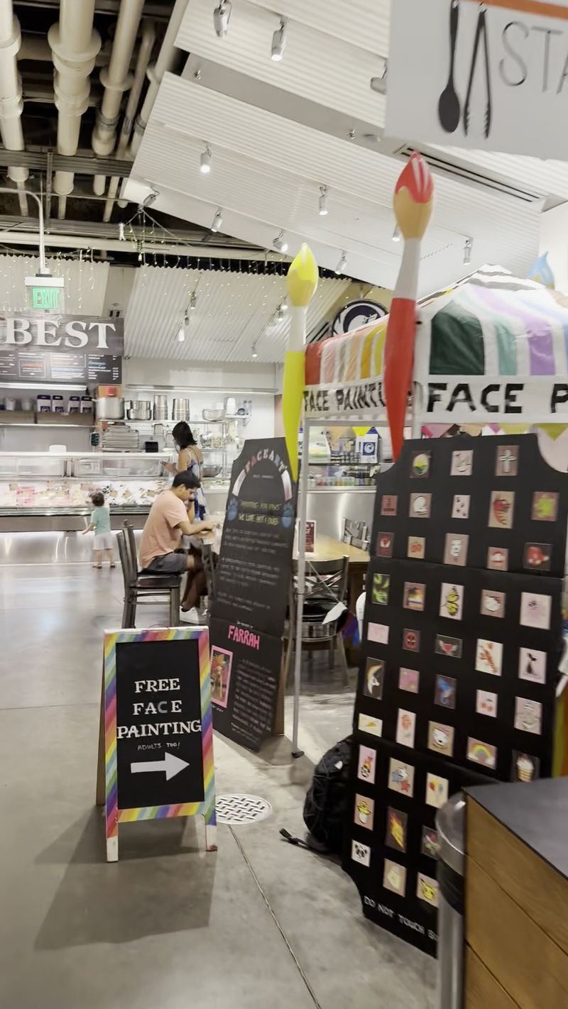 Seating, Cooking Classes, And Family-Friendly Fun