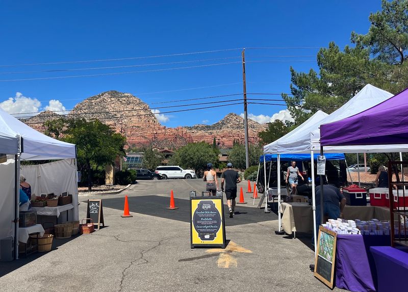 Sedona Community Farmers Market, Sedona, AZ